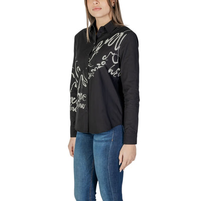 Chemise en coton noire Desigual