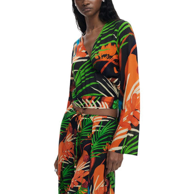 Top en viscose noire Desigual