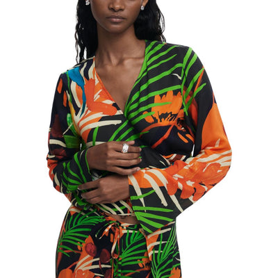 Top en viscose noire Desigual