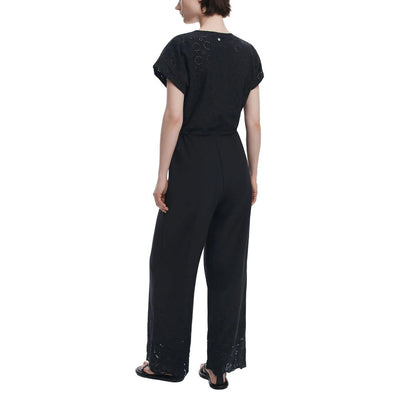 Combinaison noire en polyester Desigual