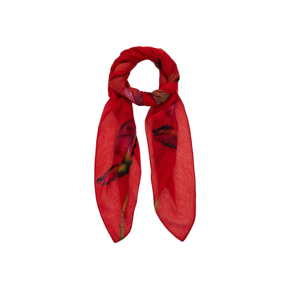 Écharpe Desigual en polyester orange