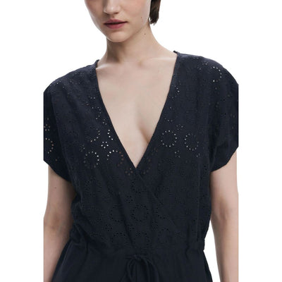Combinaison noire en polyester Desigual