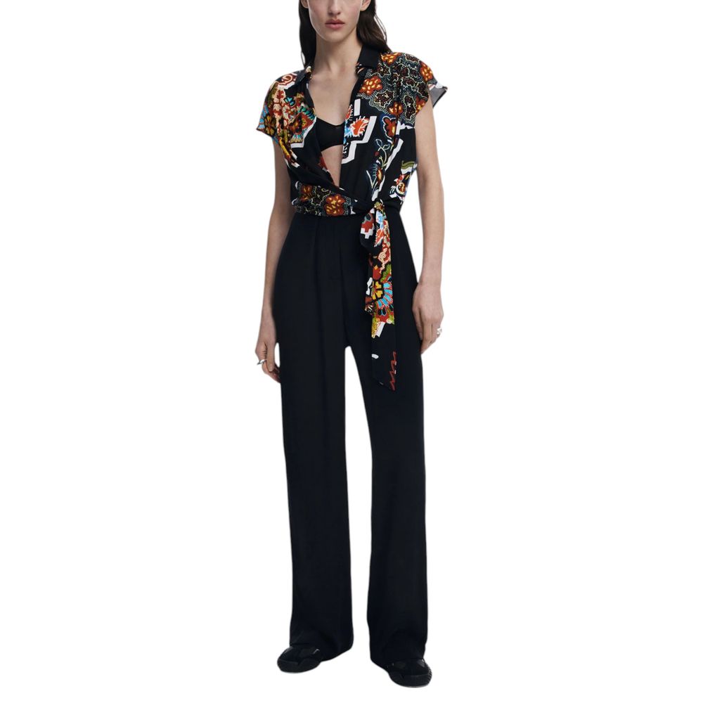 Combinaison en viscose noire Desigual