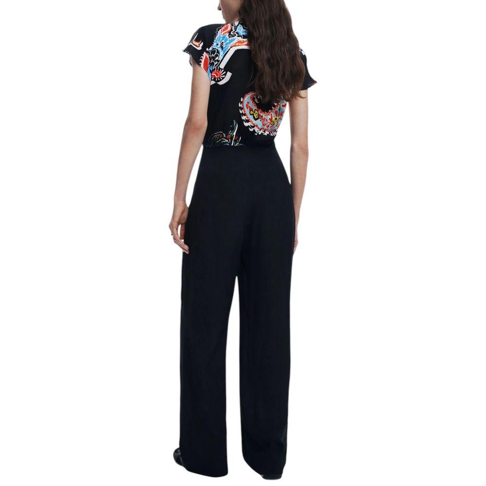 Combinaison en viscose noire Desigual