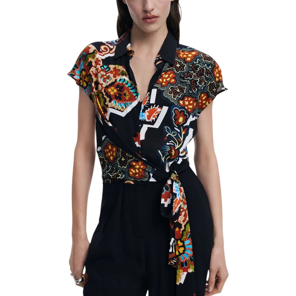 Combinaison en viscose noire Desigual