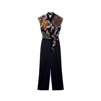 Combinaison en viscose noire Desigual