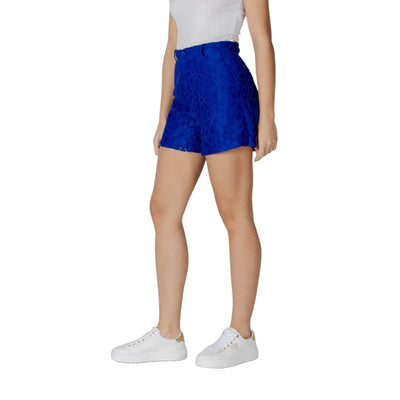 Short en polyester bleu Desigual