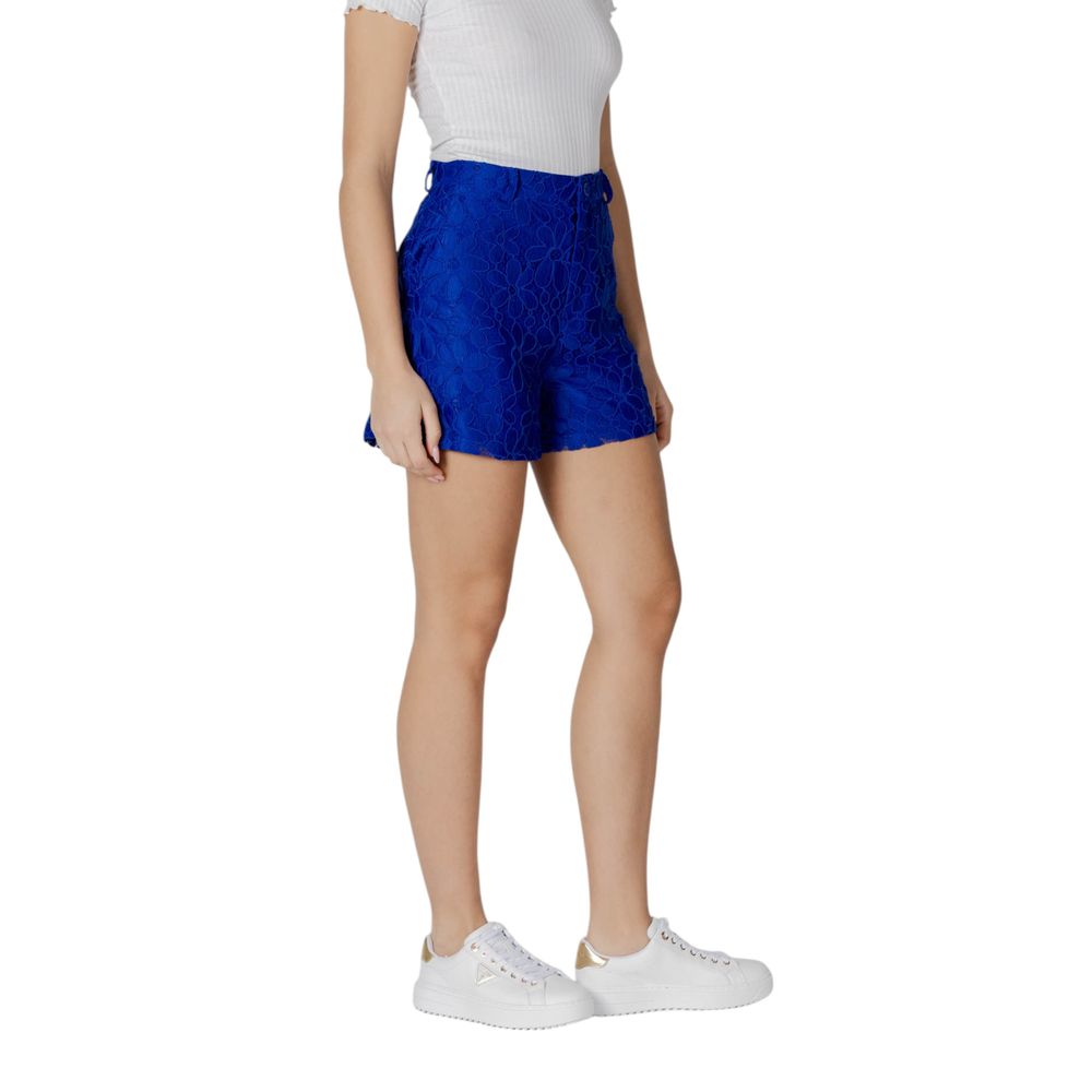 Short en polyester bleu Desigual