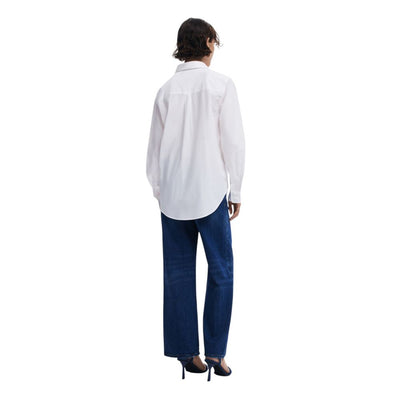Chemise en coton blanc Desigual