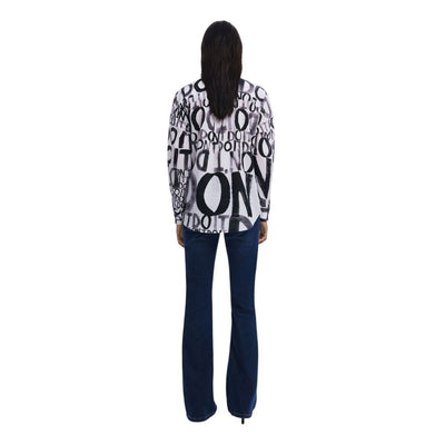 Chemise en coton noire Desigual