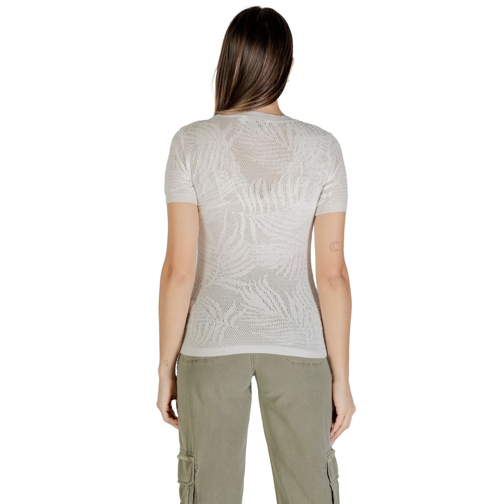T-shirt en viscose blanche Desigual