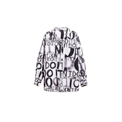 Chemise en coton noire Desigual