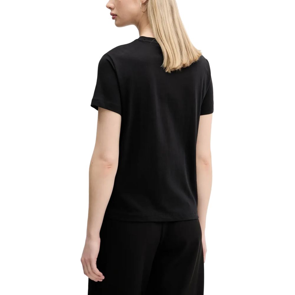 T-shirt en coton noir Desigual