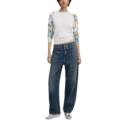 Desigual White Viscose Sportswear