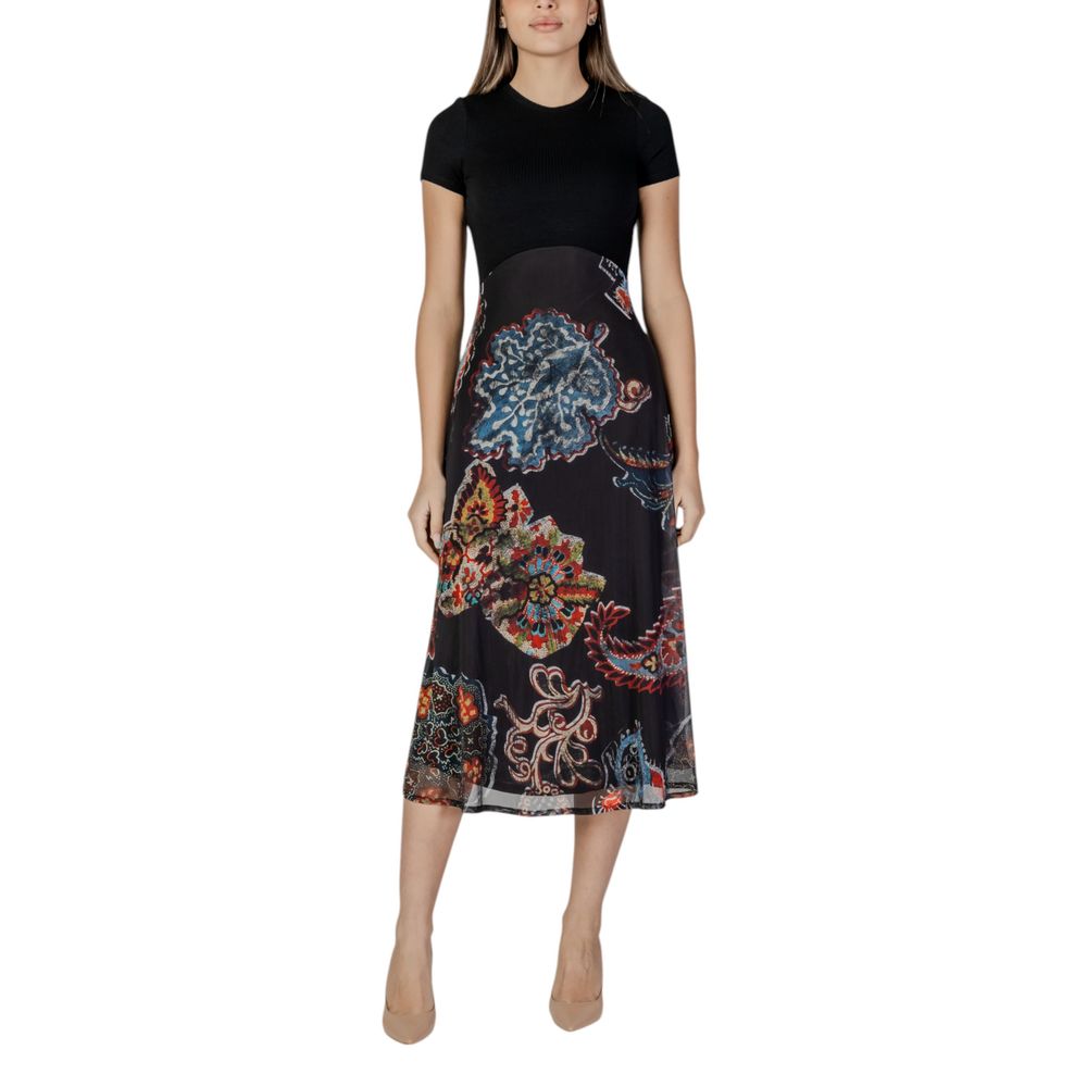 Desigual Longue en Viscose Noire