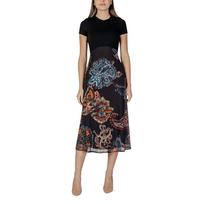 Desigual Longue en Viscose Noire