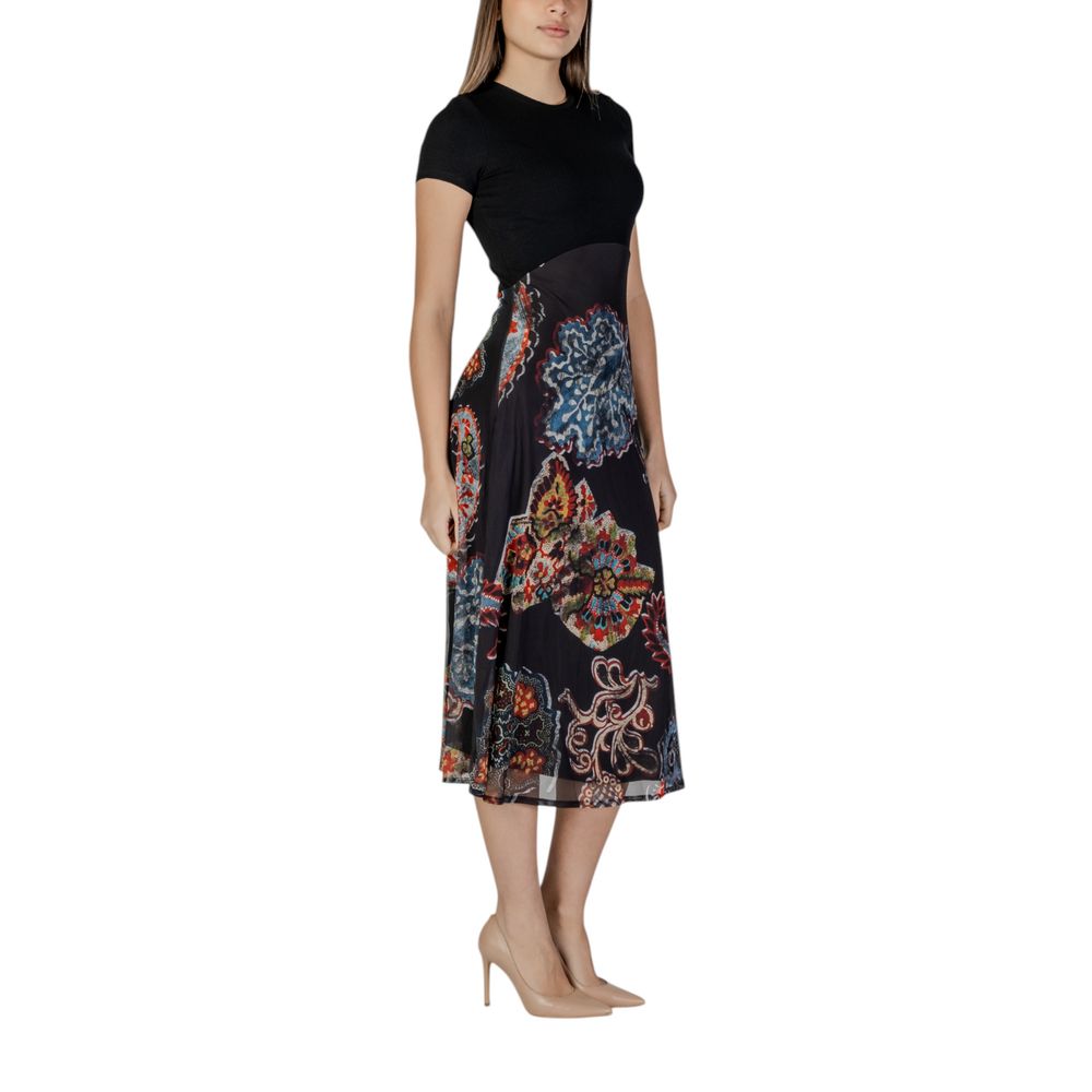 Desigual Longue en Viscose Noire