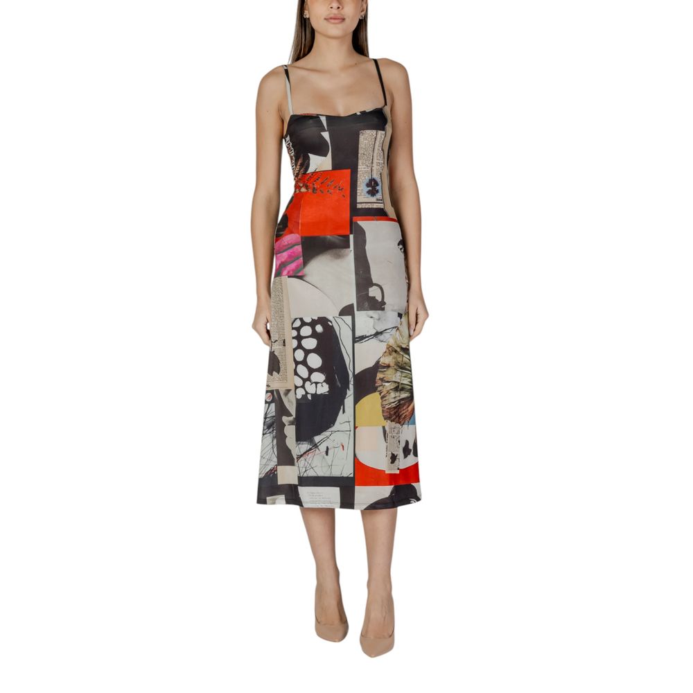 Desigual, rouge, polyester, long.