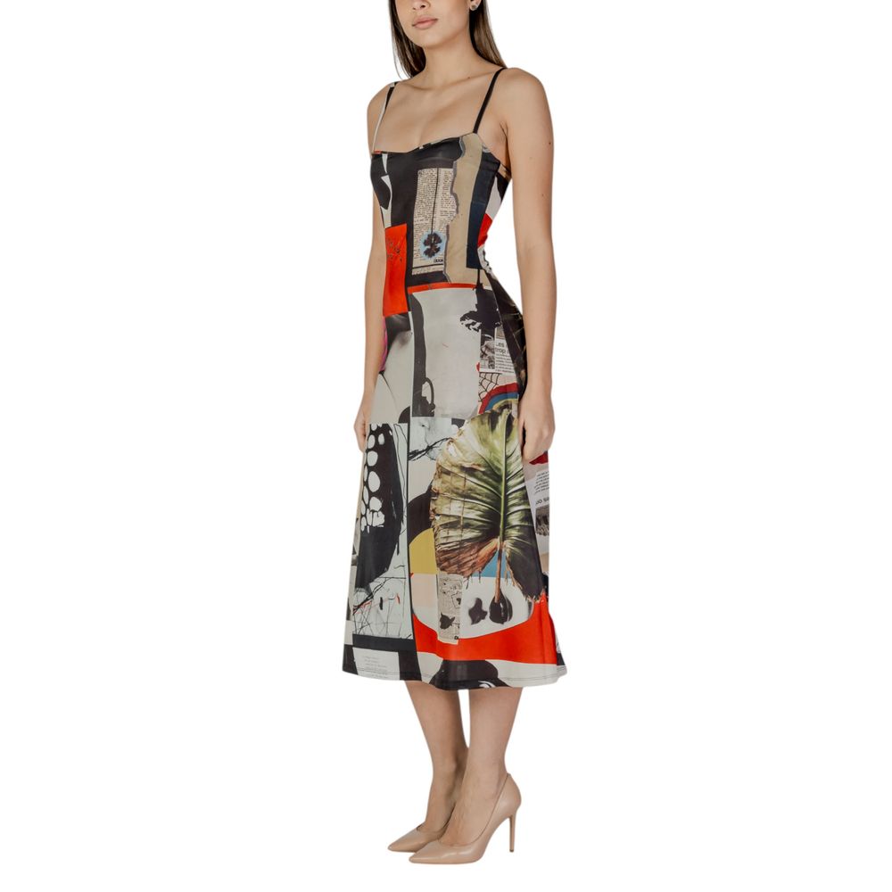 Desigual, rouge, polyester, long.