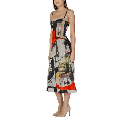 Desigual, rouge, polyester, long.