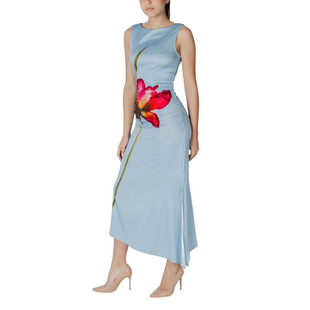 Desigual Bleu Viscose Longue