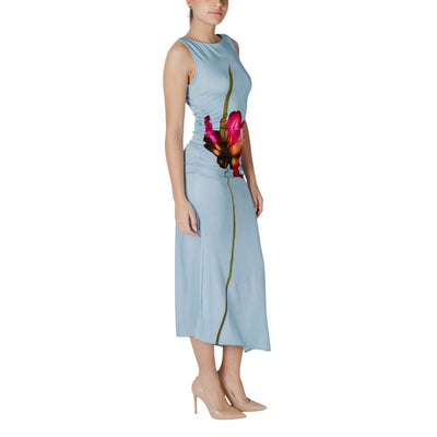 Desigual Bleu Viscose Longue