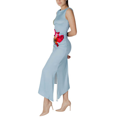 Desigual Bleu Viscose Longue