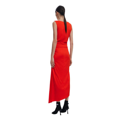 Desigual Longue en Viscose Rouge