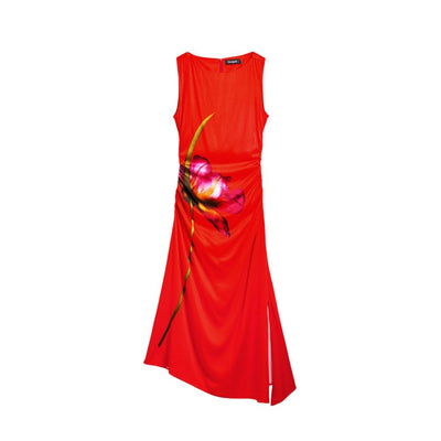 Desigual Longue en Viscose Rouge