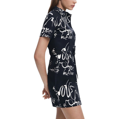 Desigual Long en coton noir