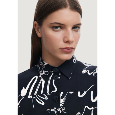 Desigual Long en coton noir