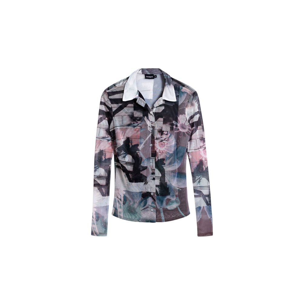 Chemise en polyester noire Desigual