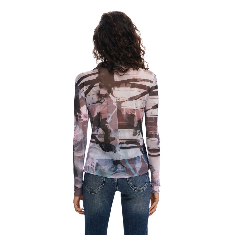 Chemise en polyester noire Desigual