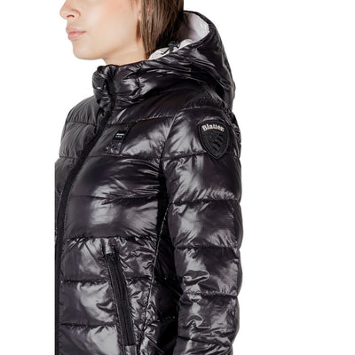 Blauer Black Polyamide Jackets & Coat