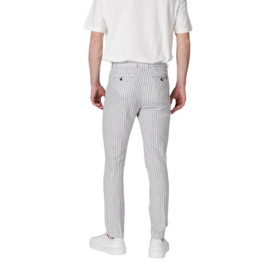 Gianni Lupo Black Linen Pant