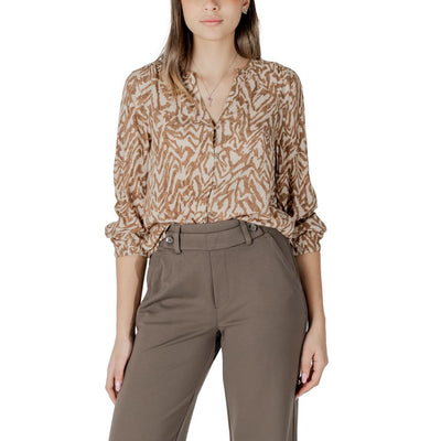 Street One Beige Viscose Blouse
