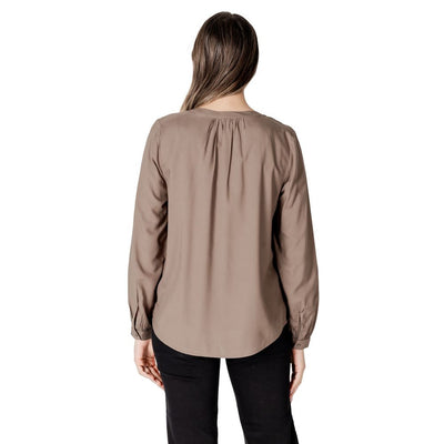 Street One Beige Viscose Blouse