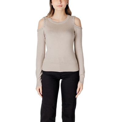 Only Beige Viscose Sportswear