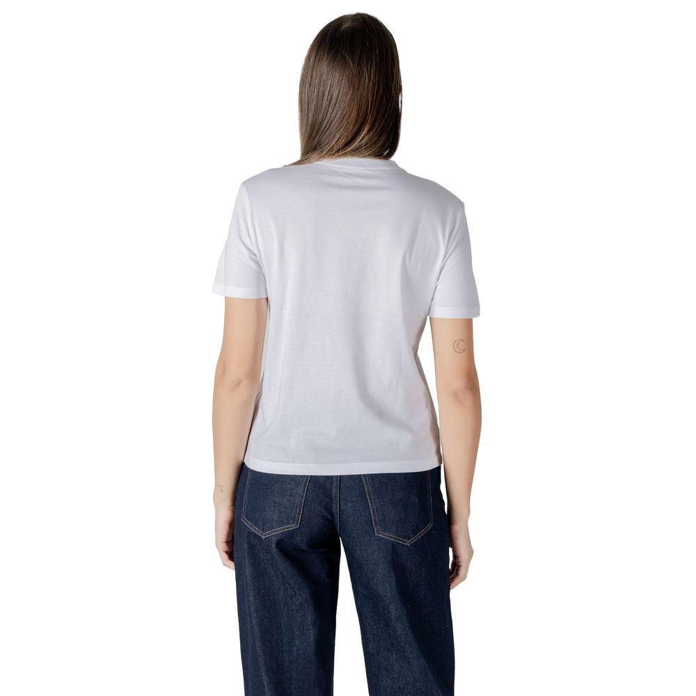 Calvin Klein Jeans Wit Katoenen T-shirt