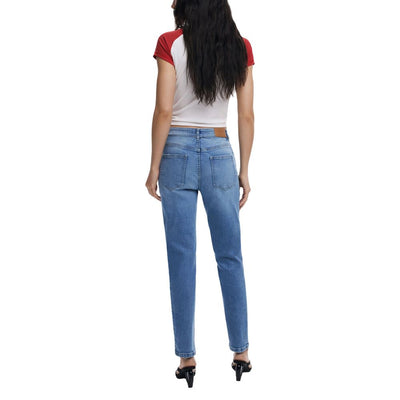 Jean skinny en coton bleu clair Desigual