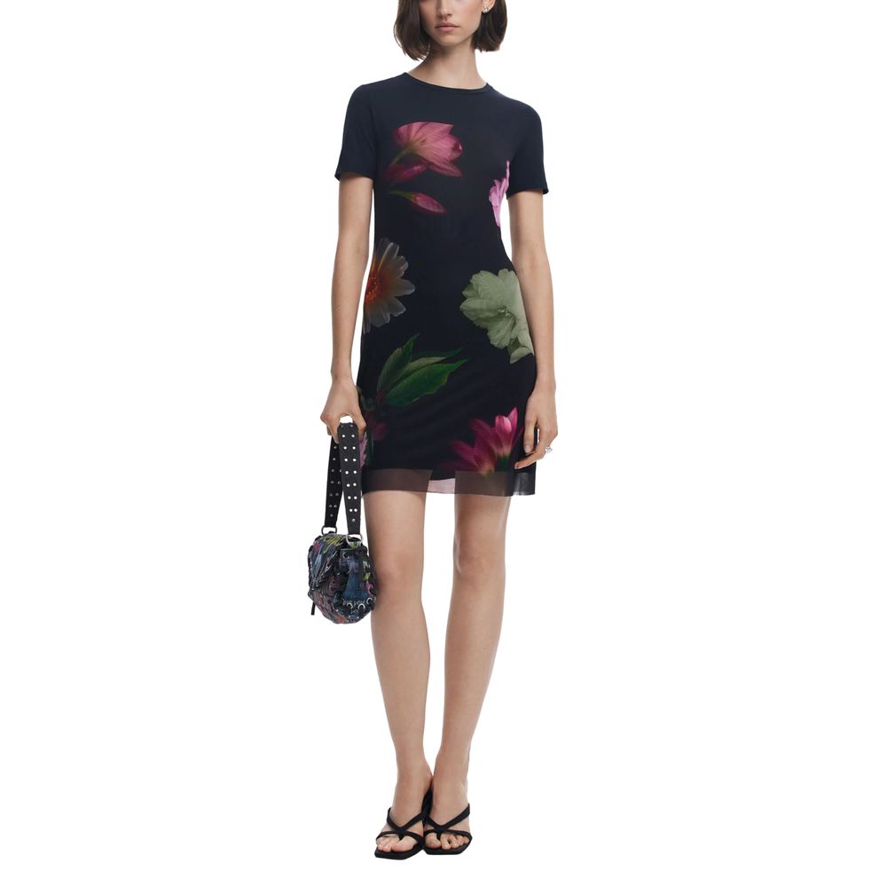 Short en polyester noir Desigual