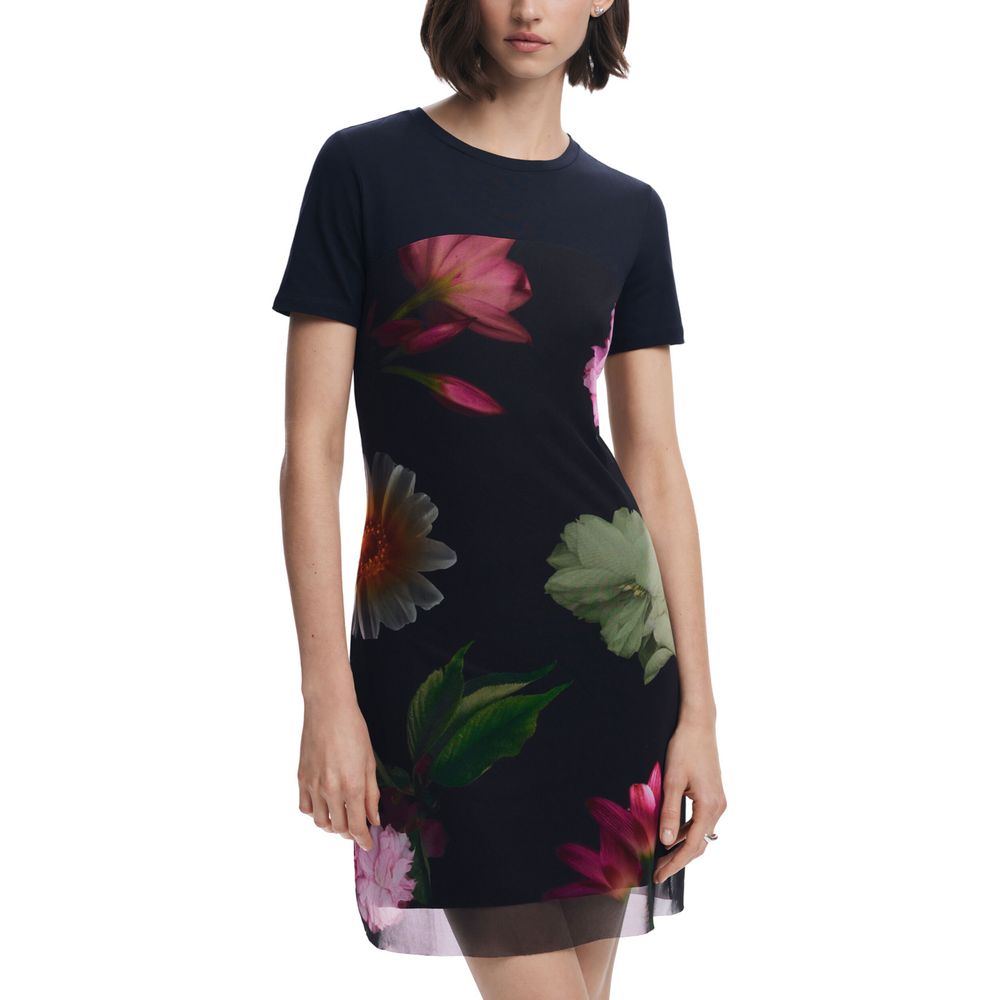 Short en polyester noir Desigual