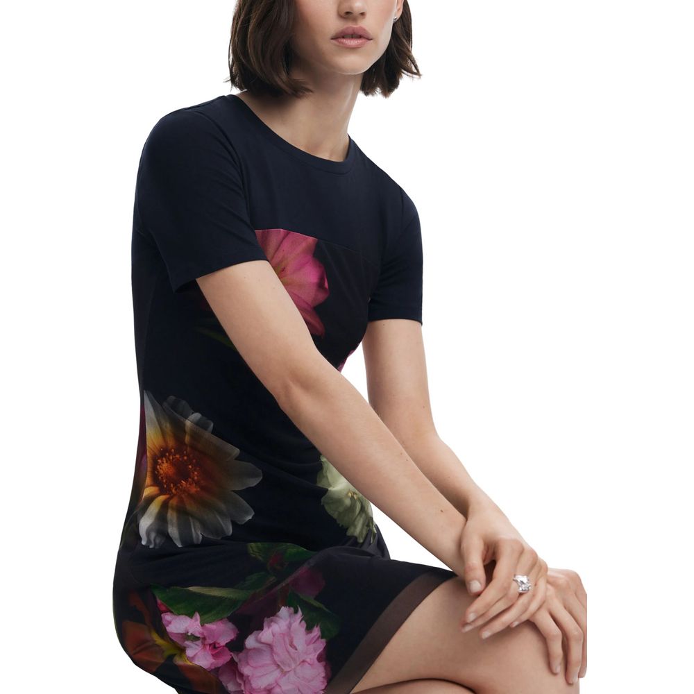 Short en polyester noir Desigual