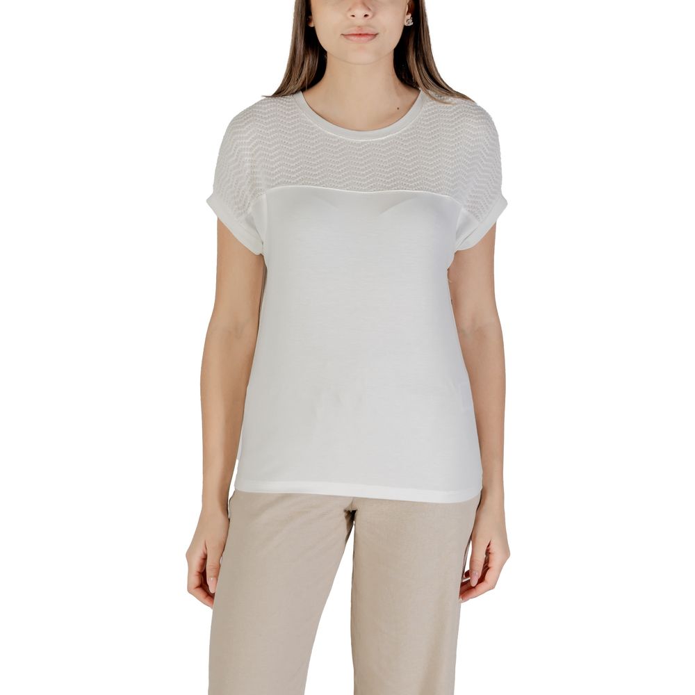 Street One White Viscose T-Shirt