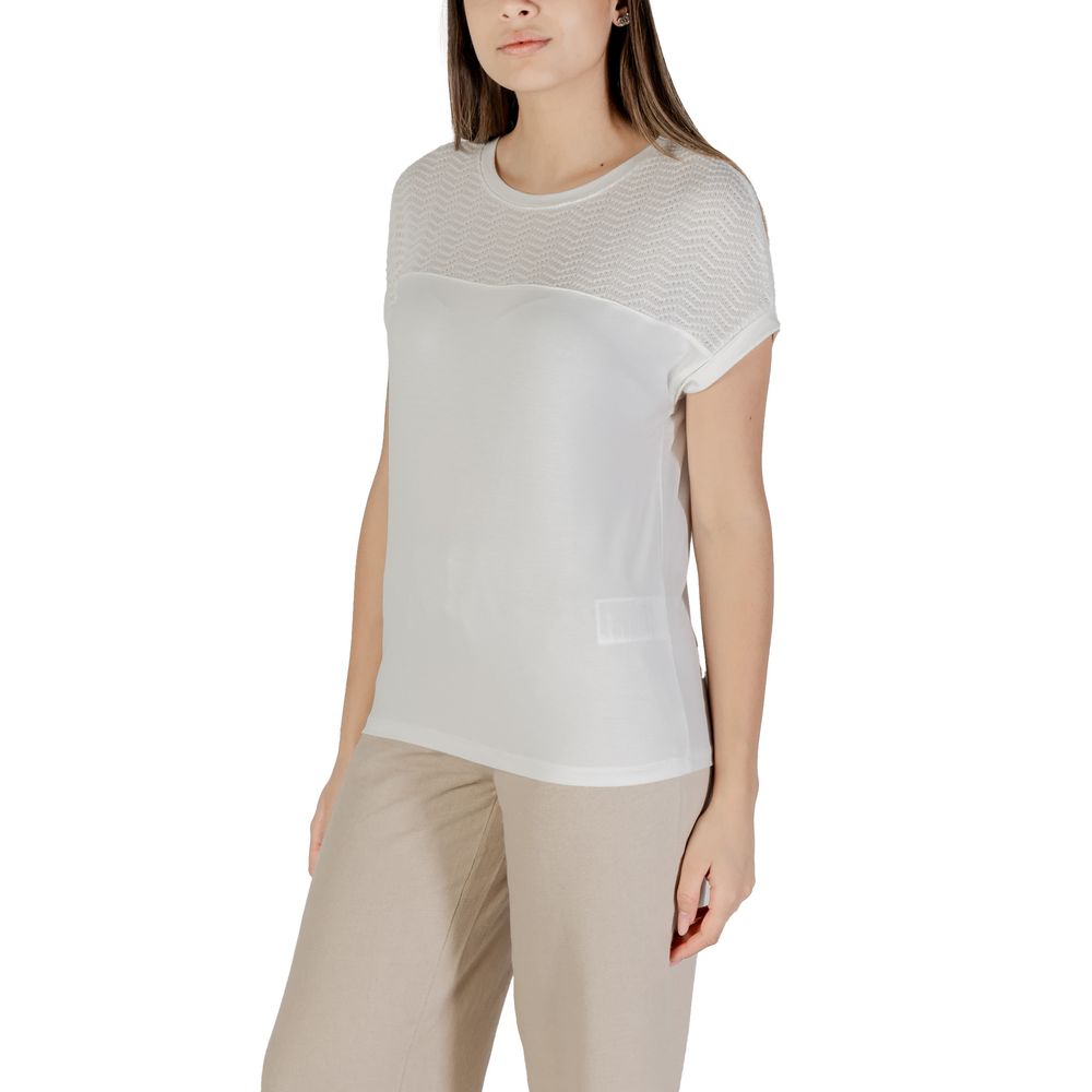 Street One White Viscose T-Shirt