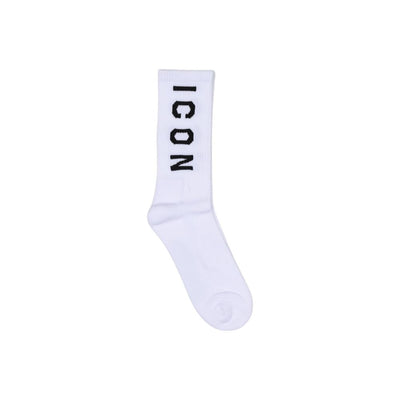 Icon White Cotton Sock