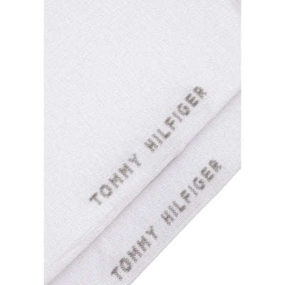 Tommy Hilfiger White Lyocell Sock