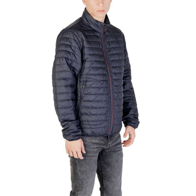 Napapijri Blue Polyamide Jackets & Coat