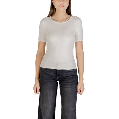 Guess Active Pink Polyamide T-Shirt