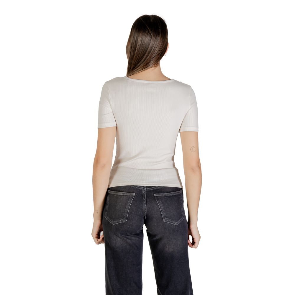 Guess Active Pink Polyamide T-Shirt